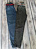 Джинсові жіночі сірі джогери (розміри 50,52), фото 7