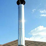 Грибок нержавіючий для димоходу Ø 120 мм (Товщина 0,5 мм) круглого перетину AISI-201, фото 9