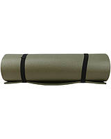 Каремат тактический сложный армейский KOMBAT UK Military Roll Mat оливковый 180x50x0.8см DM_11