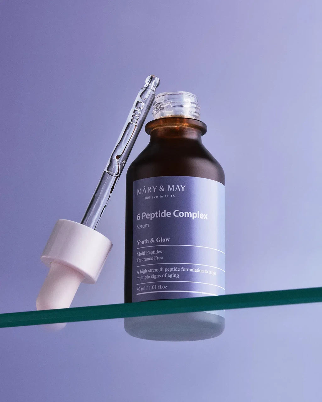 Омолоджувальний серум із пептидами Mary&May Peptide complex Serum 30 ml