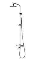 Душовий гарнітур CORSAN LUGO CHROME з термостатом та виливом *