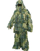 Маскирующий камуфляжный костюм накидка кикимора для охоты KOMBAT UK Ghillie зеленый хаки XL-XXL KU_22