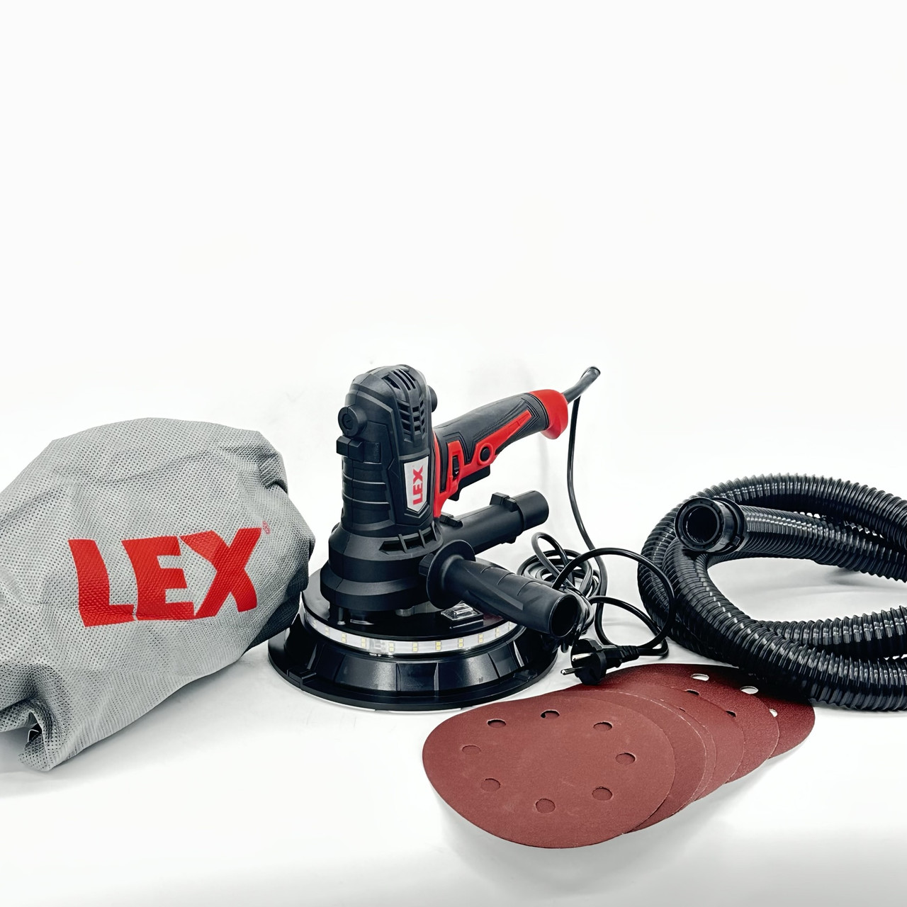 Шліфмашина для стель і стін LEX LXDWS15LS (діодна стрічка)
