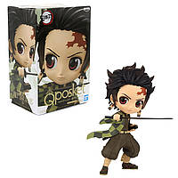 Фигурка Q Posket Танжиро Клинок, рассекающий демонов Tanjiro Demon Slayer 14.0 см (ver. A) QP DS T A