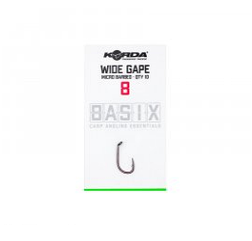 Гачки KORDA Basix Wide Gape, №8
