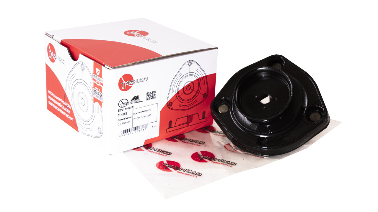 Опора амортизатора Tashiko задня права Toyota Corolla EE90, EE100, EE110 1987-2001 TO-262 48071-12080