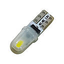 Комплект світлодіодних ламп для вантажівок NAPO TRUCK T5-3014-2smd T5 W1,2W 24V 10 шт колір світіння білий, фото 3
