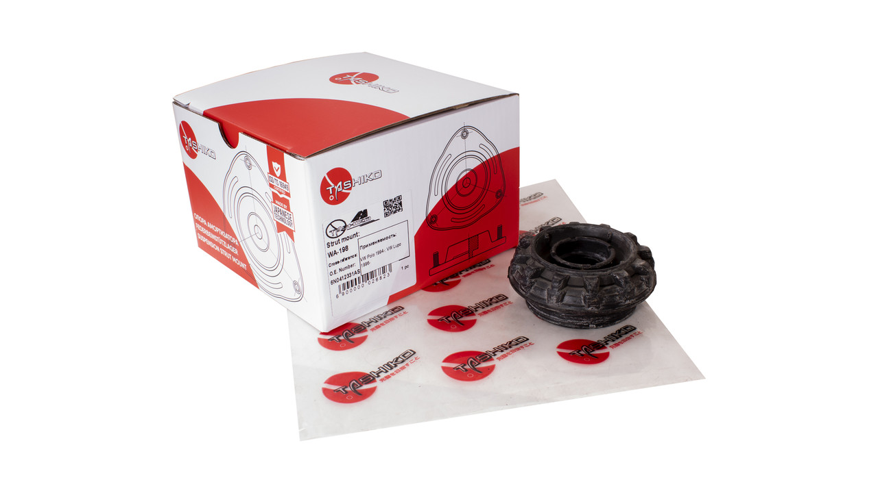Опора амортизатора Tashiko передня Volkswagen Polo Lupo 1996-2005 WA-198 6N0412331AS