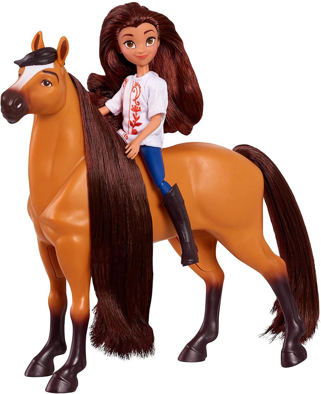 Ігровий набір Спірит Непокірливий лялька Лакі з конем Spirit 39835