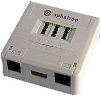 Разветвитель ADSL для sphairon, neu и OVP. Shairon Combi-Splitter (DSL Splitter) Homelink 4002 + 2-кабеля 16м