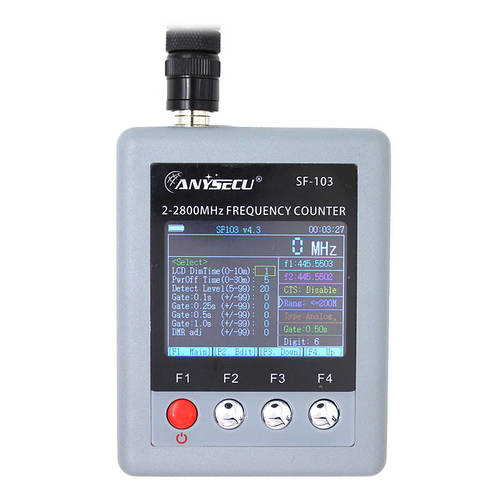 Купить Частотомер цифровой ANYSECU SF-103 с анализатором CTCCSS/DCS ...