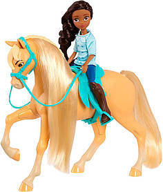 Ігровий набір Спірит Непокірливий лялька Пру з конем Чіка Лінда Spirit Untamed PRU and Chica Linda 39837