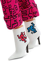 Колекційна лялька Барбі Кіт Харінг Х Barbie Signature Keith Haring X FXD87, фото 3