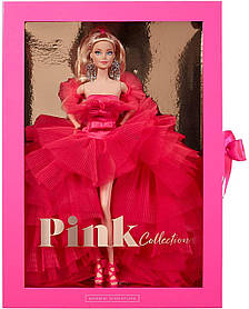 Колекційна лялька Барбі Рожева колекція Barbie Signature Silkstone Pink Collection Pink Premiere GTJ76