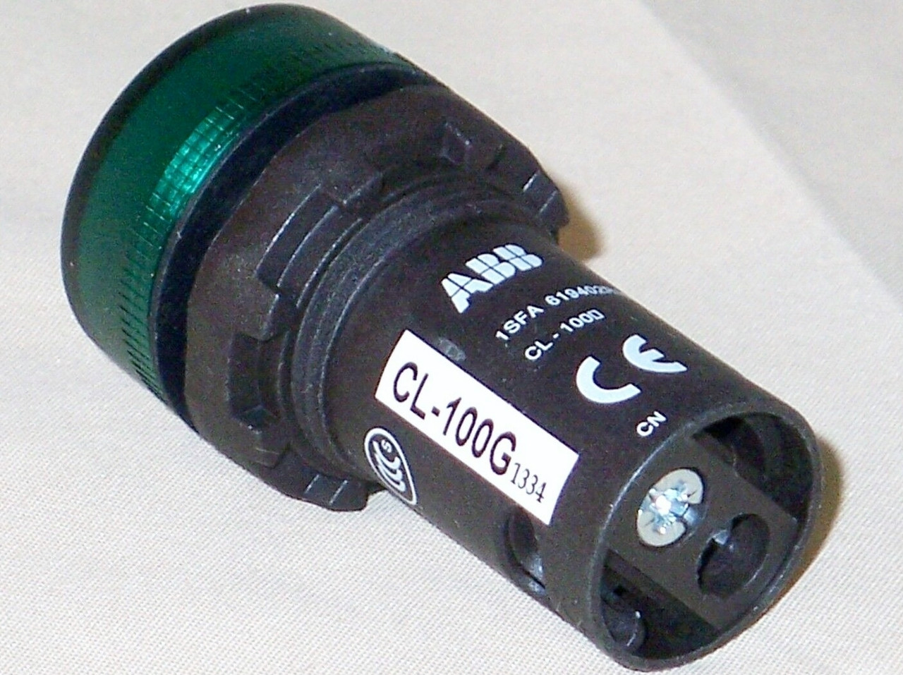 Сигнальний індикатор ABB CL-100G без лампи Зелений (1SFA619402R1002)
