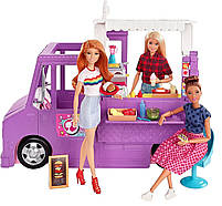 Фургон з їжею Барбі Кафе на колесах Barbie Food Truck GMW07, фото 5