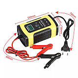 Імпульсний зарядний пристрій FOXSUR PULSE REPAIR CHARGER 12 V 6 A для акумуляторів (новлена версія), фото 4