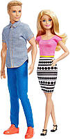 Набір ляльок Барбі і Кен блондини Barbie and Ken Blond DLH76, фото 3