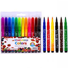 Фломастер - пензлик 12 кольорів "Colors" 1818-12 MZOPT