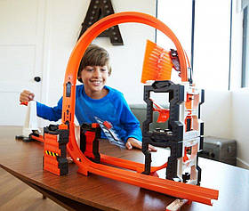 Hot Wheels Track Builder Construction Crash Kit / Трек Хот Вилс Ударная волна