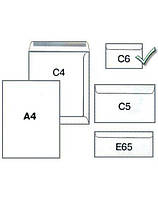 Конверт бумажный белый C6