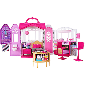 Портативний Фантастичний будинок для ляльки Барбі Barbie Glam Getaway House CHF54