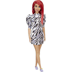 Лялька Барбі Модниця Barbie Fashionistas #168 з яскраво-рудим волоссям GRB56