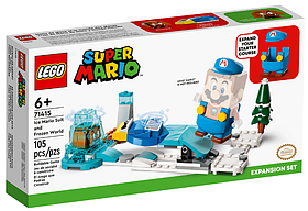 Конструктор Lego Super Mario Костюм Крижаного Маріо та Льодяний світ: Додатковий набір 105 деталей (71415)