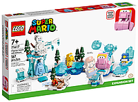 Конструктор Lego Super Mario Снежное приключение Моржа-Перевертуна: Дополнительный набор 567 деталей (71417)
