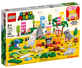 Конструктор Lego Super Mario Набір для творчості для майстрів 588 деталей (71418)