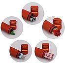 Водонепроникна капсула EDC герметичний контейнер таблетниця 100 x 30 мм Чорна, фото 8