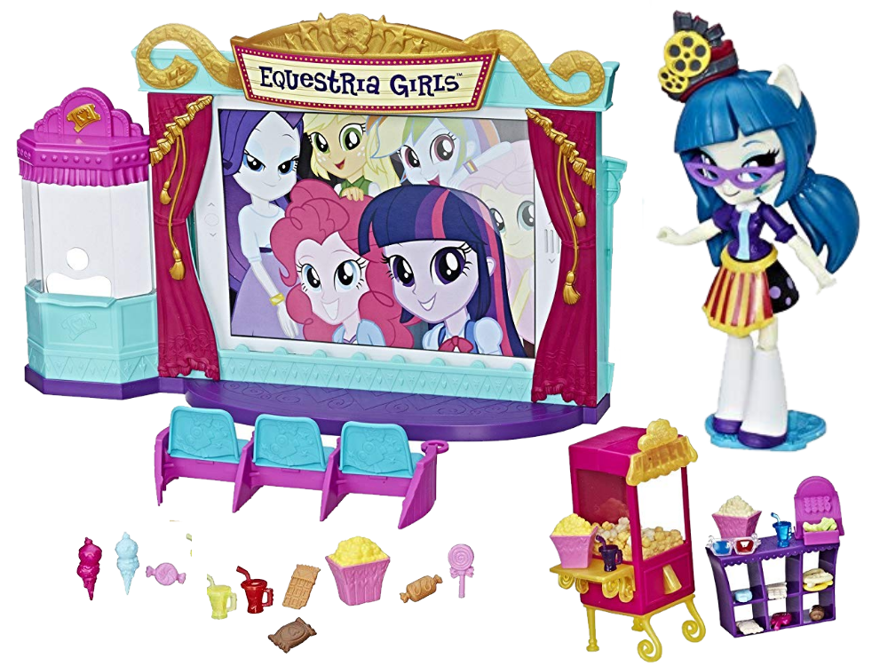 Ігровий набір My Little Pony Equestria Girls Кінотеатр з лялькою Juniper Montage C0409