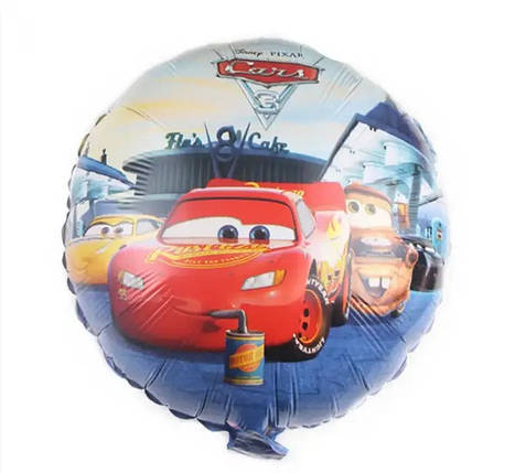 Фольгована кулька Тачки Маквін 45см (18"), фото 2