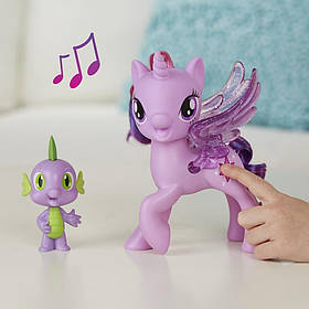 Игровой набор Hasbro My Little pony (русский язык) Twilight Поющая Твайлат Спаркл и Дракончик Спайк