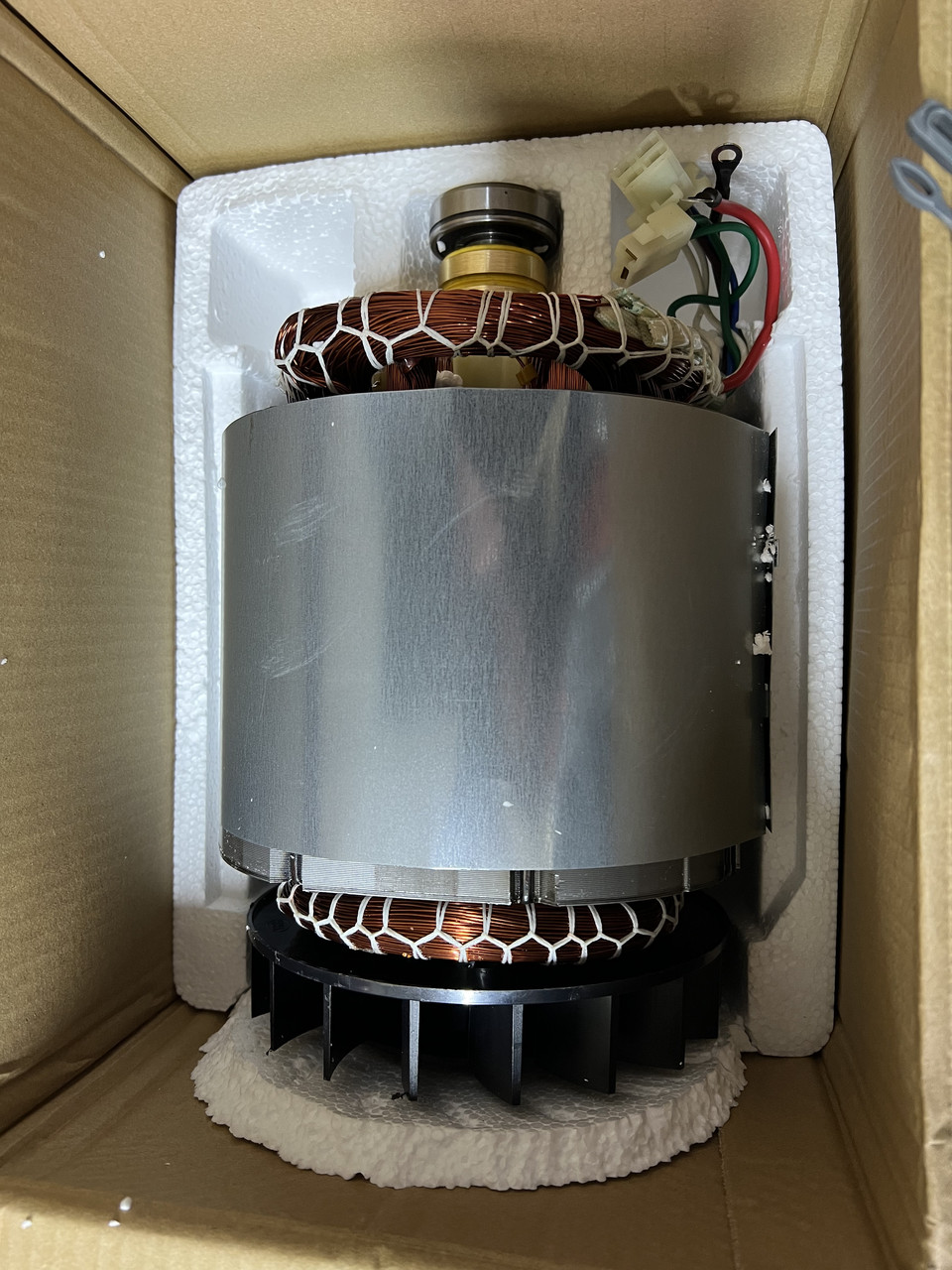 Ротор с статором в сборе на генератор 5-6 кВт, медь (ID#1790237453 ...