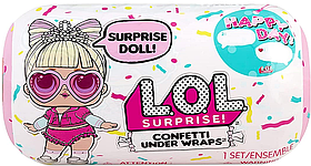 Лялька L.O.L. Surprise Confetti Under Wraps ЛОЛ Сюрприз в капсулі Декодер Конфеті 576440