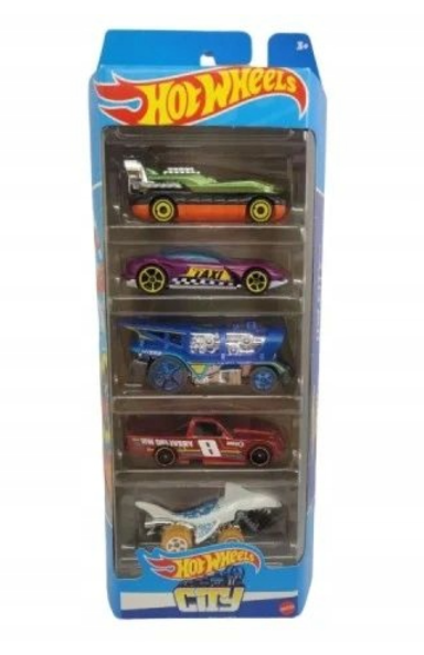 Подарунковий набір автомобілей Hot Wheels City 5-Pack 1806-HLY67