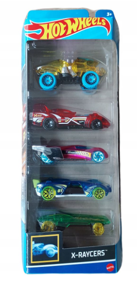 Подарунковий набір автомобілей Hot Wheels X-Raycers 5-Pack 1806-HLY64