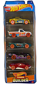 Подарунковий набір автомобілей Hot Wheels Track Builder 5-Pack 1806-HLY69