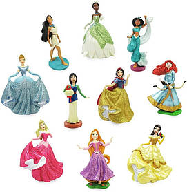 Ігровий набір фігурок Disney Princess Deluxe Принцеси Дісней (10 фігурок)