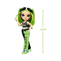 Лялька Rainbow High Junior Jade Рейнбоу Хай Джейд Хантер зелена 579991, фото 8