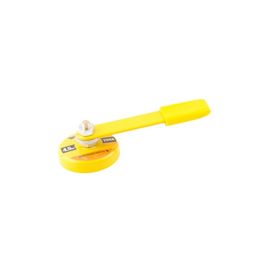 Затискач маси магнітний MASTERTOOL 4,5 кг Ø 50 мм 200 А 81-0192