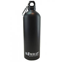 Фляга 1 литр KOMBAT UK Aluminium Water Bottle чорний 1000ml