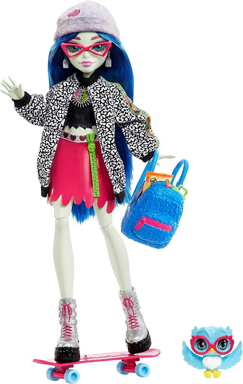 Лялька Monster High Ghoulia Yelps Гулія Єлпс з вихованцем 2022 (HHK58)