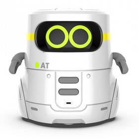 Розумний робот AT-Robot із сенсорним керуванням і навчальними картками Білий українською мовою (AT002-01-UKR)