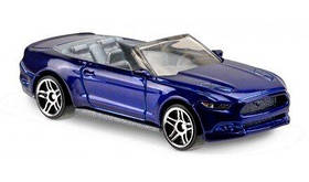 Базовая машинка Hot Wheels 2015 Ford Mustang GT Convertible