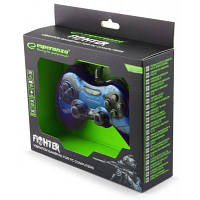 Ігровий маніпулятор (Геймпад) Esperanza Fighter PC Blue (EGG105B), дротовий, USB, для ПК