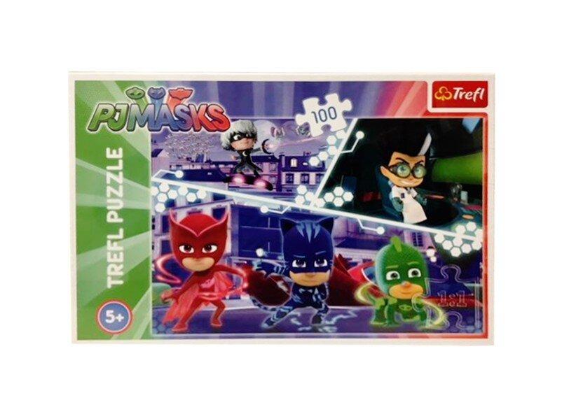 Пазлы 100 эл. Trefl - Герои в масках / PJ Masks