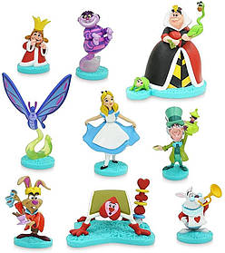 Ігровий набір фігурок Disney Аліса в країні чудес (9 фігурок) 537425