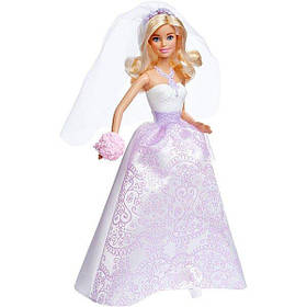 Лялька Barbie Барбі Королівська наречена в білій сукні DHC35